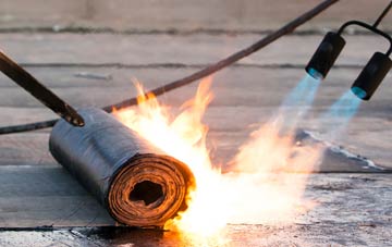 Burness asphalt flat roofing repairs